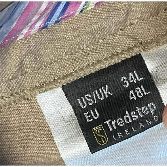 Tredstep Symphony Breeches 34L Beige Knee Patch Riding Pants Women's - Picture 6 of 8